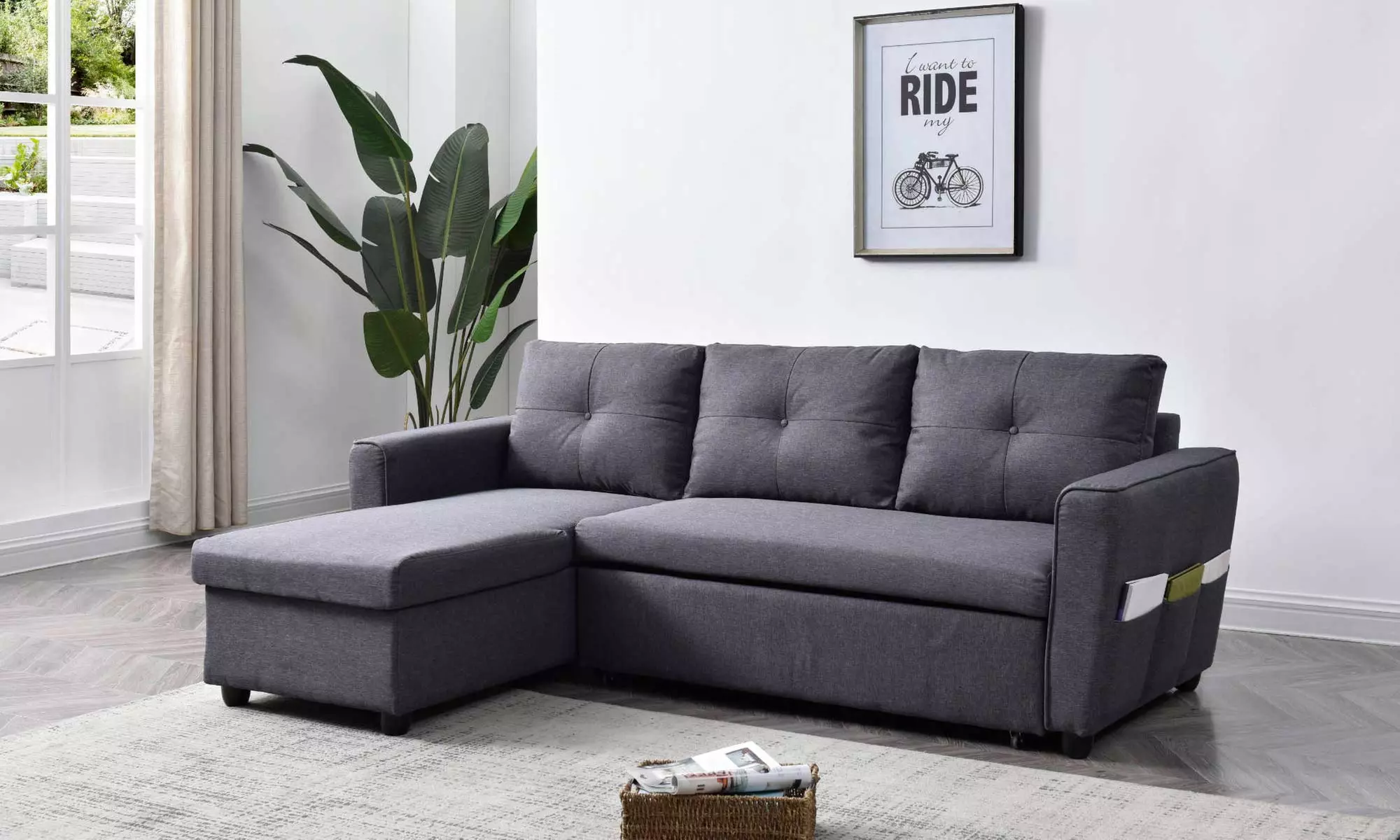 Canapé d'angle convertible Soho, livraison offerte - Primary Image