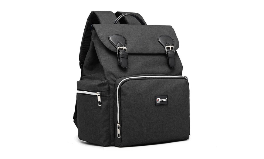 Image 5: 25L Durable Backpack Multiple Pockets With USB Charging Port