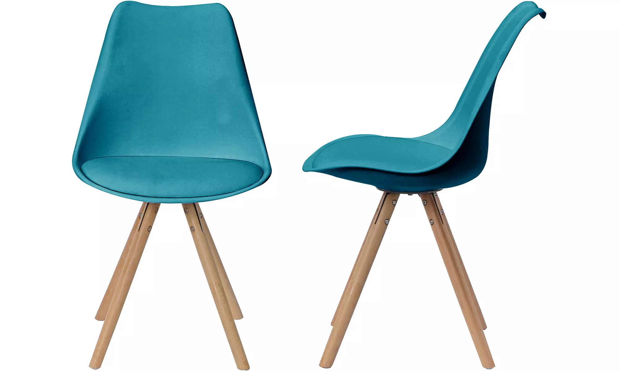 1, 2 o 4 sedie imbottite Camelia Sampur