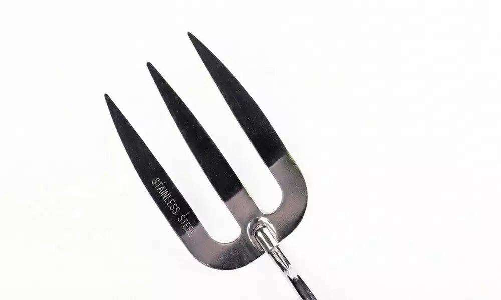 5-Piece Garden Hand Tool Set - Stainless Steel with Soft Grip Handles