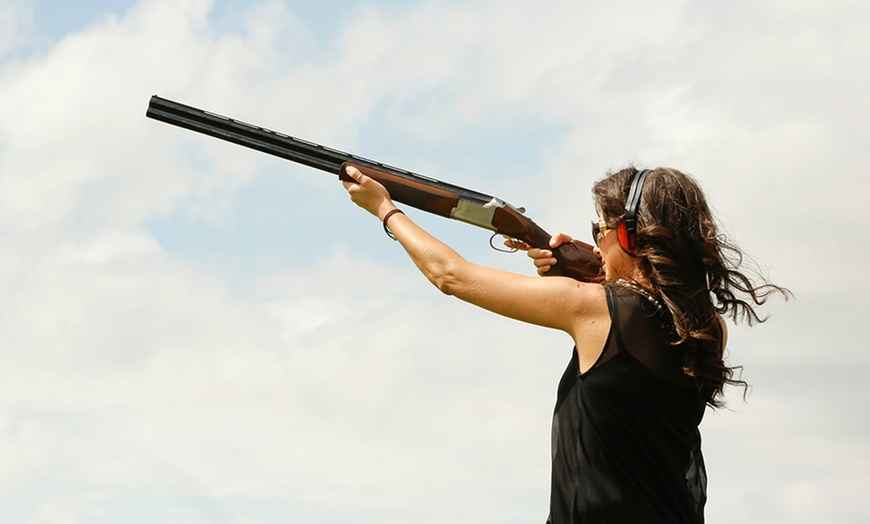 Image 1: Clay Shooting Session