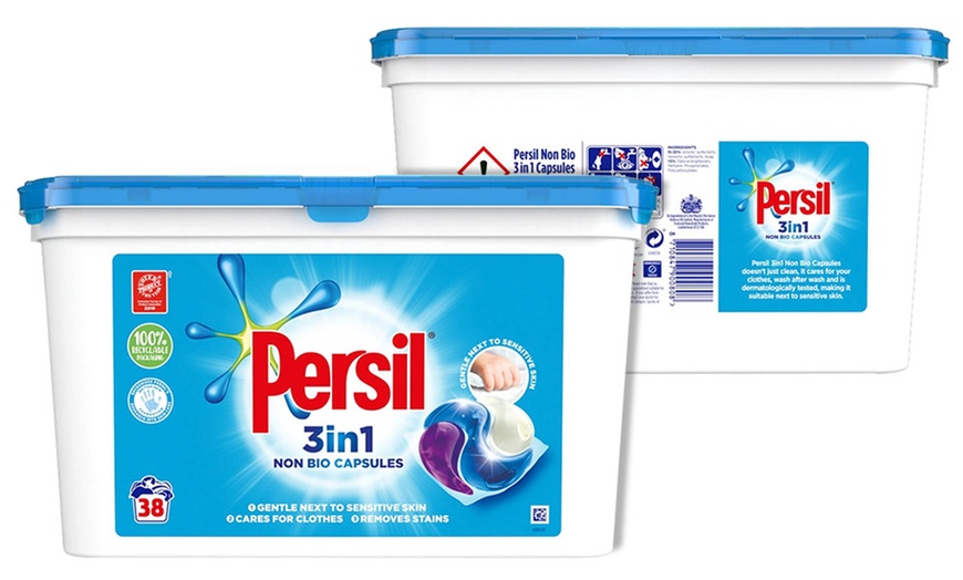 Image 4: Three or Six Packs of Persil Caps 38W Triotube 24.5ml