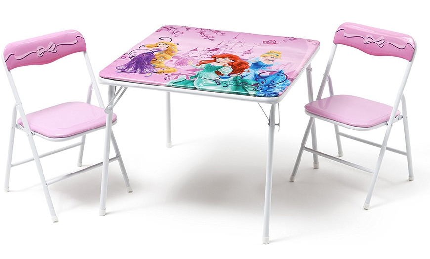 Image 2: Disney Table and Chairs