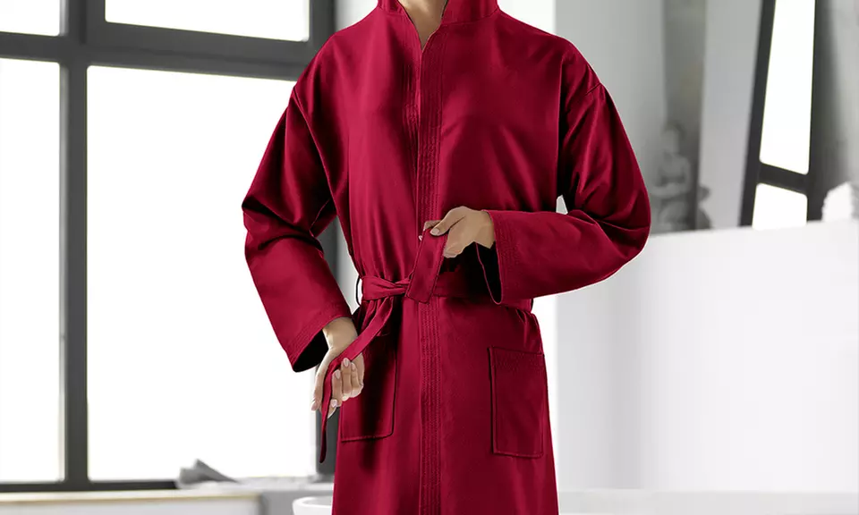 Accappatoio in microfibra con trattamento super assorbente