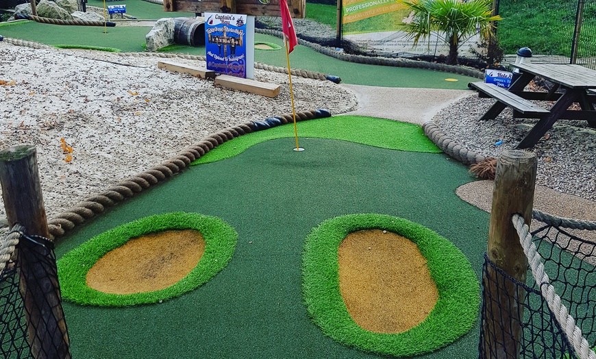 Image 1: 18 Holes of Mini Golf, Hendon