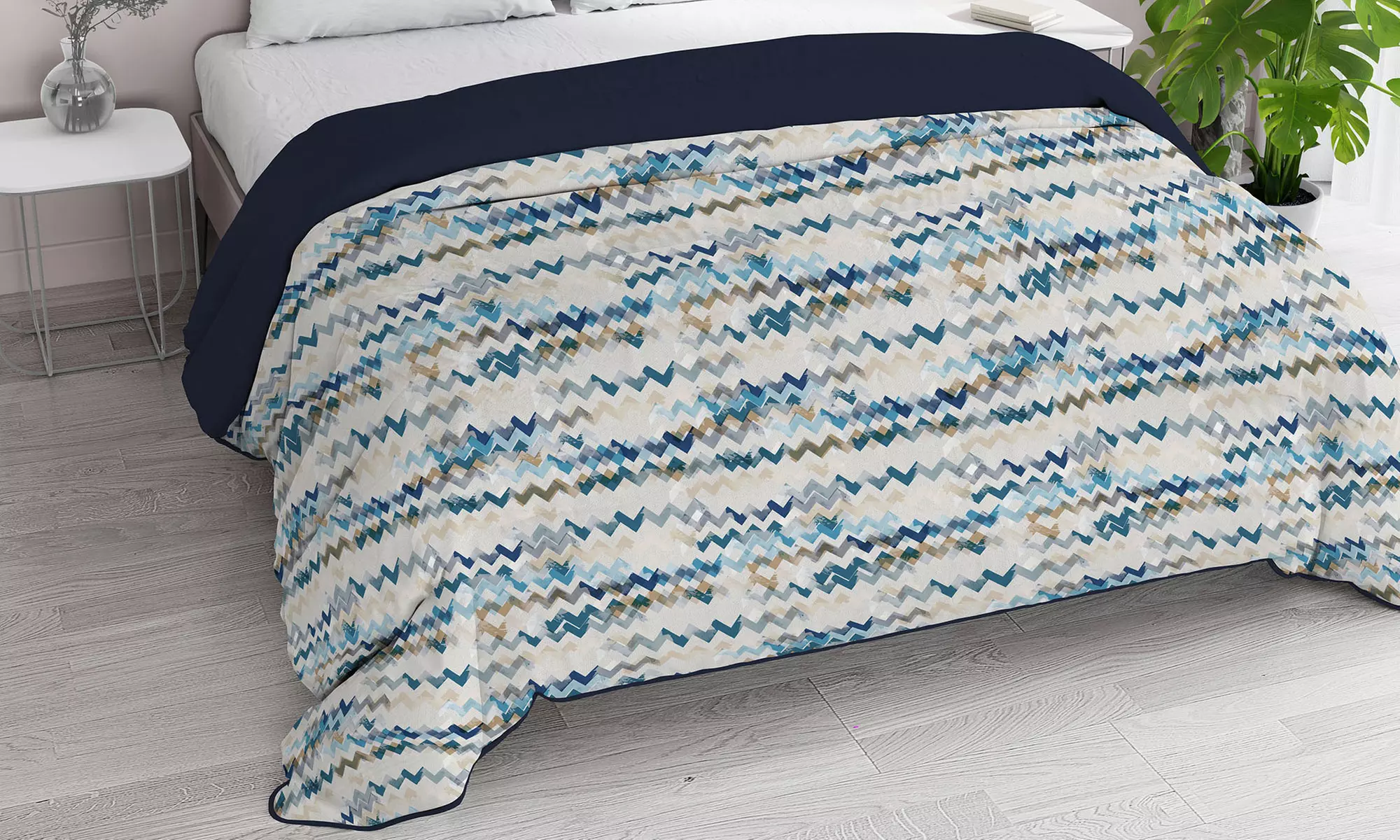 Couette d'hiver 300 g avec motifs