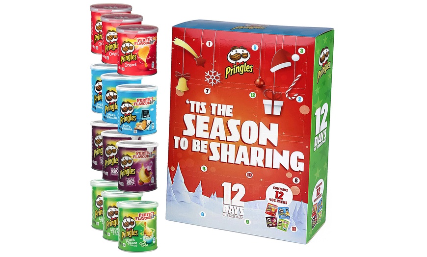 Image 5: 12- or 24-Day Pringles Advent Calendar