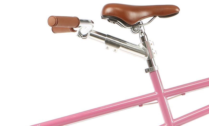 Image 4: Viking Pink Link Tandem Bike