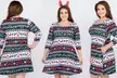 Style Clad Women's Pocketed Christmas Dress with Free Headband. Plus Sizes Available. - Second Medium