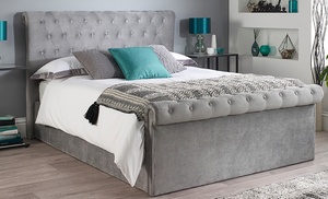 Chesterfield Ottoman Storage Bed with Optional Mattress