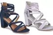 Sociology Vivian Cross-Front Sandal  | Groupon Exclusive (Size 8.5) - Second Medium
