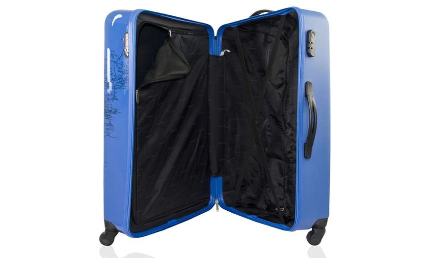 Image 7: Set of Three Trolley Suitcases