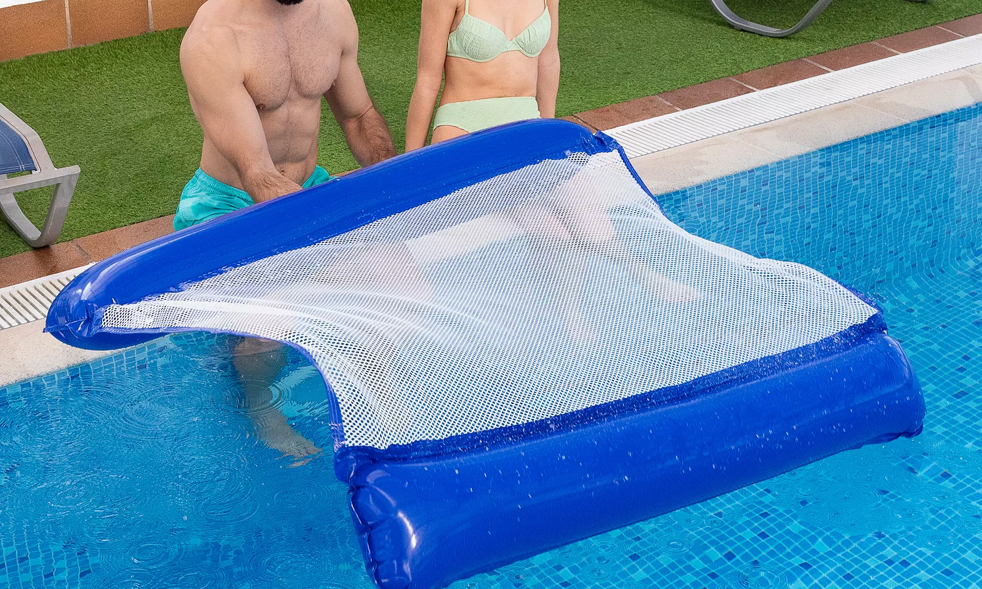 Amaca galleggiante per piscina InnovaGoods
