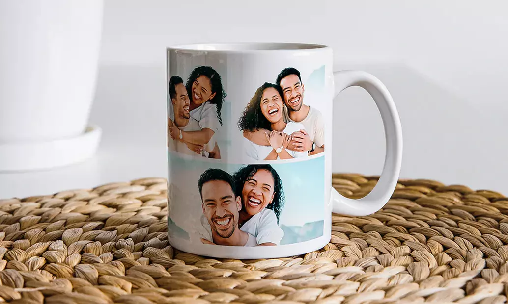 Fototasse mit Foto-Collage