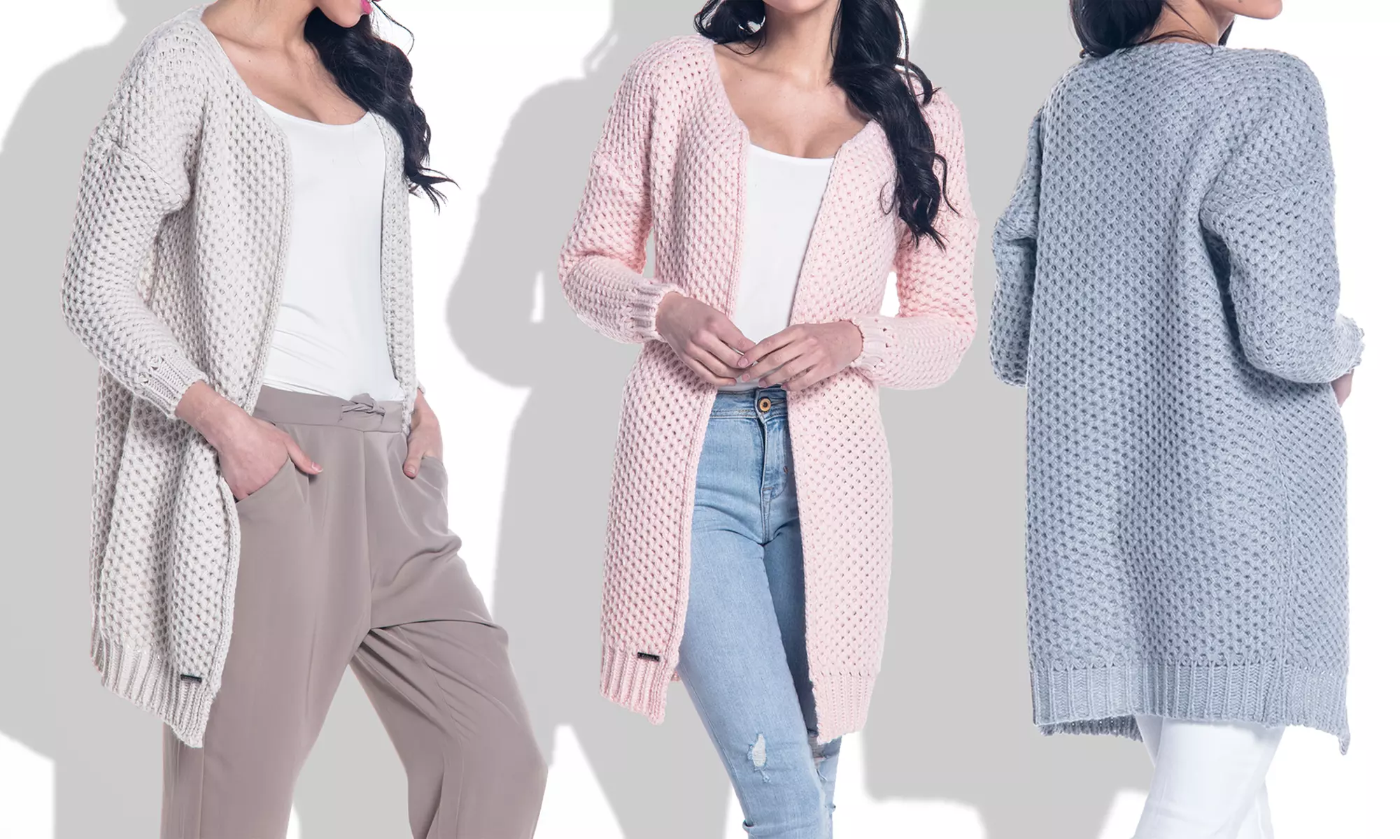 Cardigan femme en maille Shea, marque Zannini - Primary Image