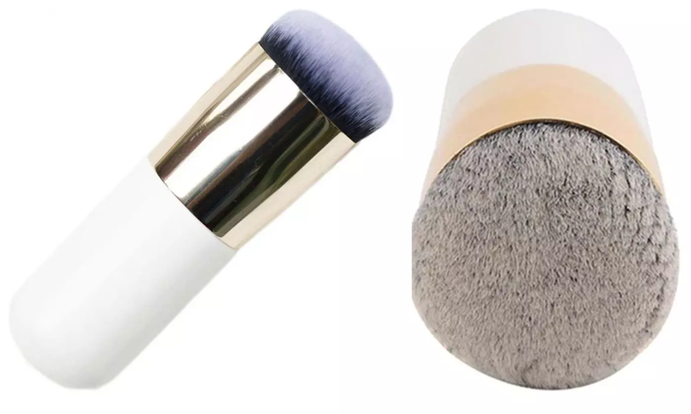 Travel Foundation Kabuki Makeup Brush - Second Medium