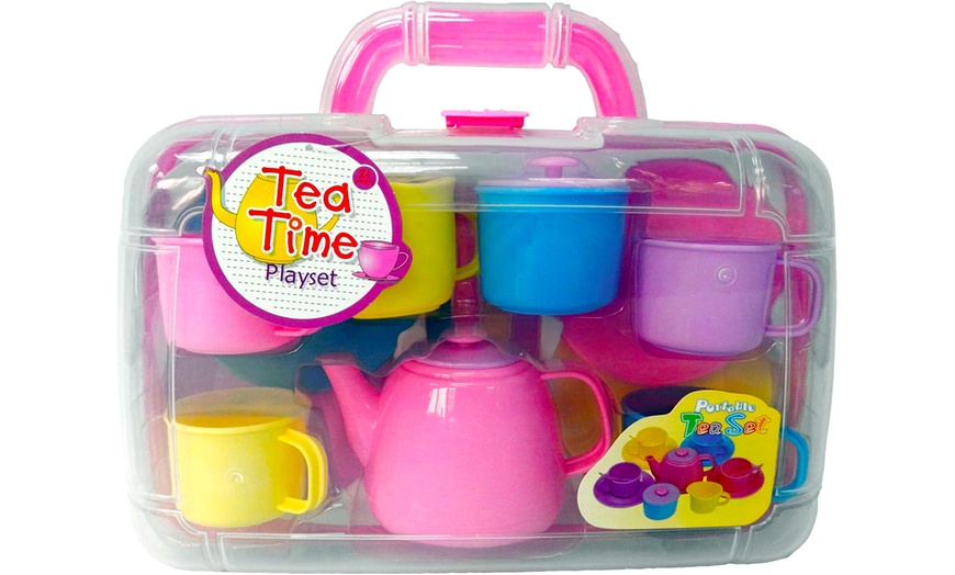 Image 13: Kids' Tea Party Play Set