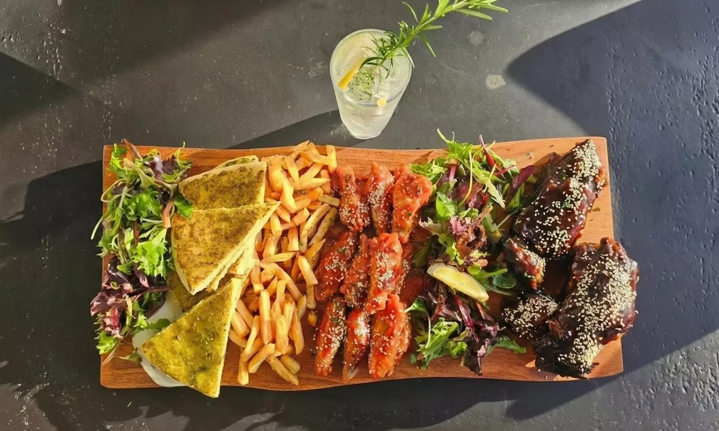 Share Feast Platter with Drinks for Two or Four People