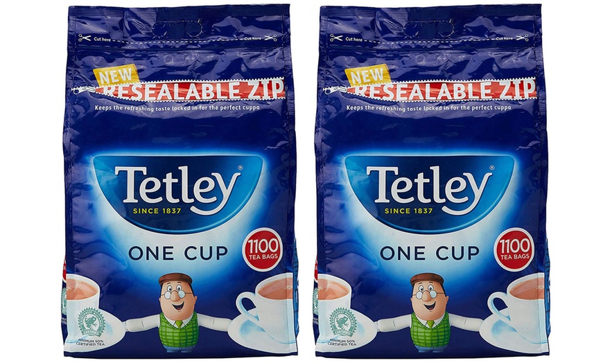 Image 2: 1,100 Tetley One Cup Teabags
