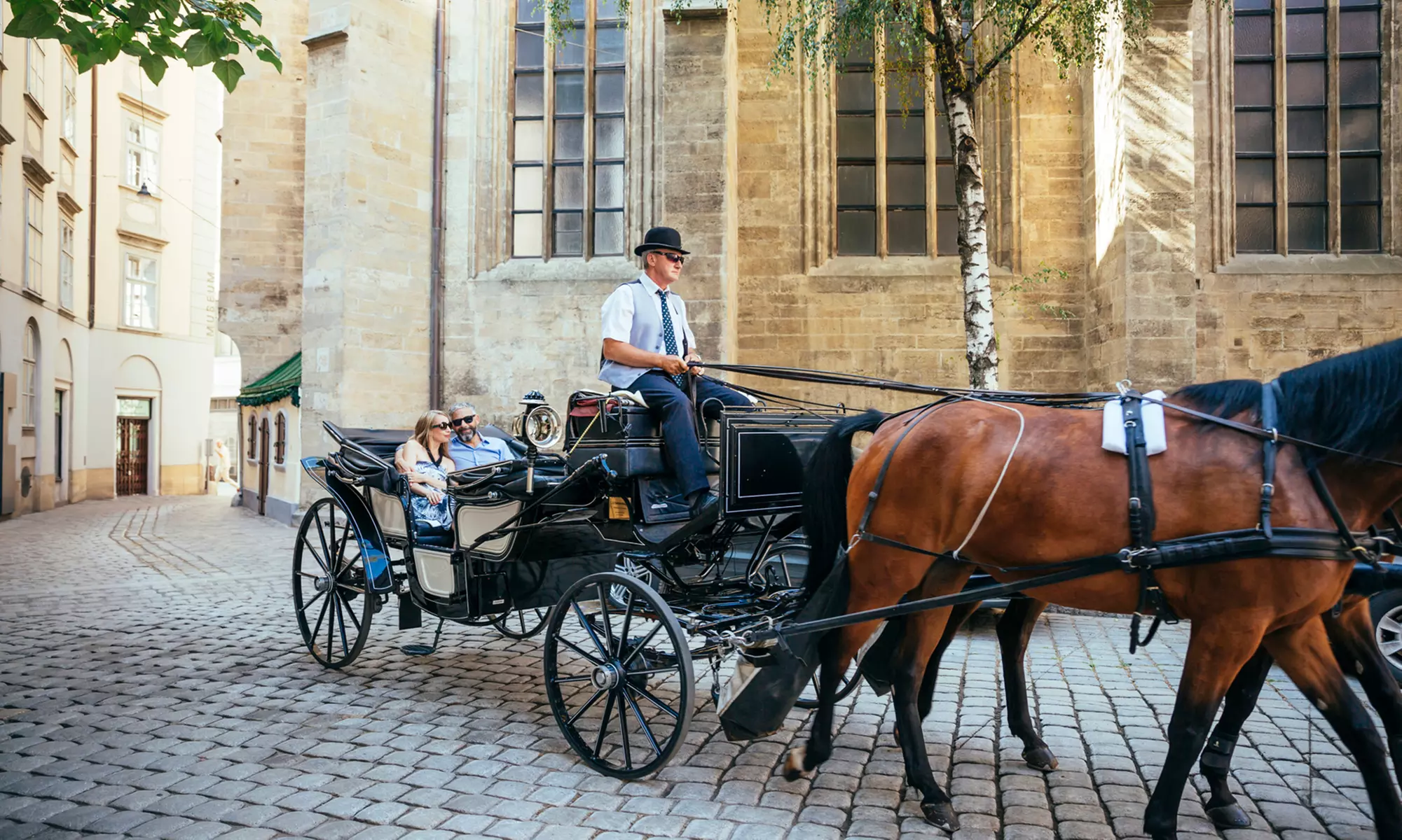 Up to 58% Off on Horse Drawn Carriage Ride at AJ Carriage & Livery - Primary Image
