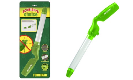 Dispositivo acchiappa-insetti Beper a batteria, ecologico e in grado di catturare cimici, ragni e blatte