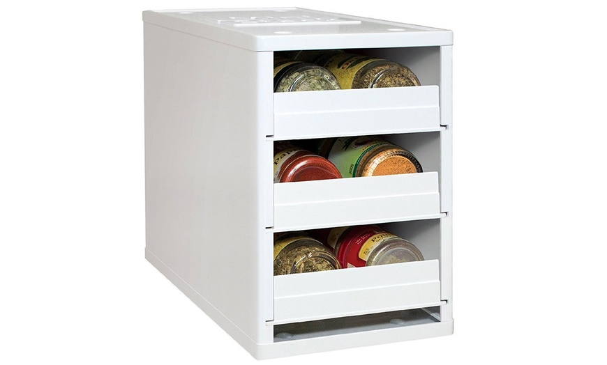 Image 9: YouCopia Spice Storage Stack