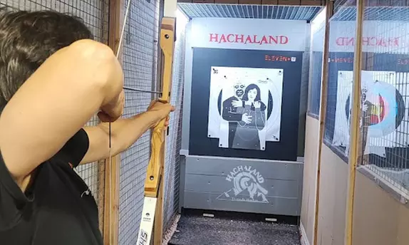 Lanzamiento de tiro con arco para 2 o 3 personas en Hachaland