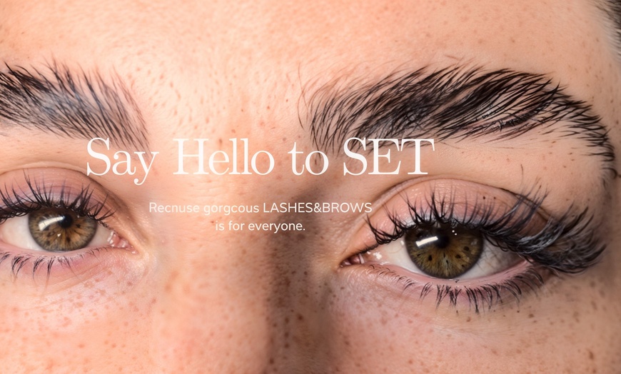 Image 1: Up to 62% Off on Eyelash Extensions at the set uk