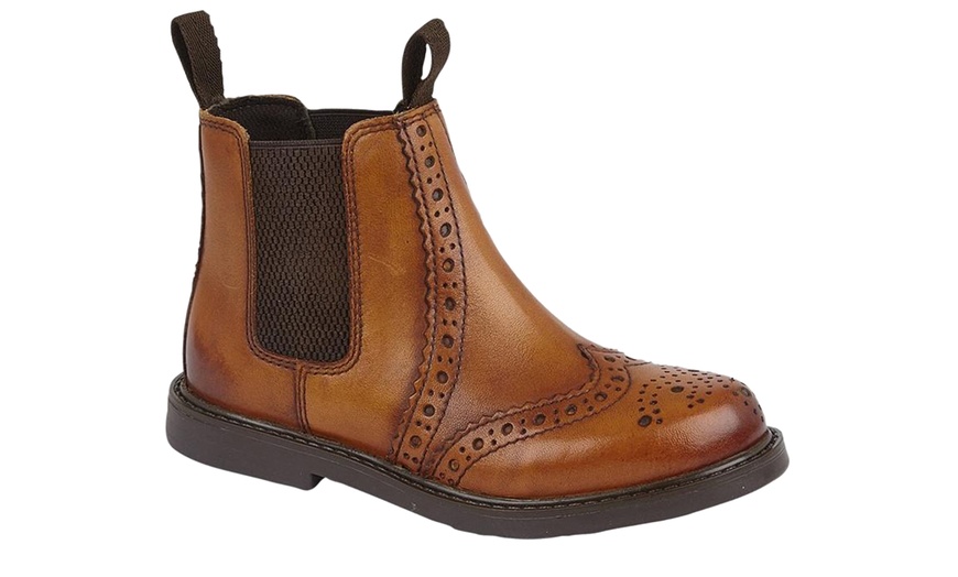 Image 1: Roamers Buckfield Junior Ankle Boots