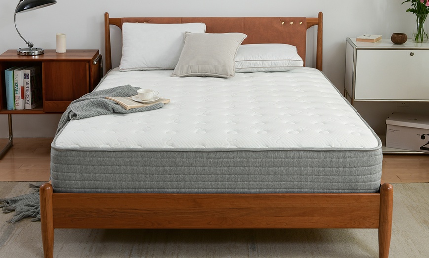 Image 12: Gude Night 20cm Durable Hybrid Mattress with Pocketed Springs 