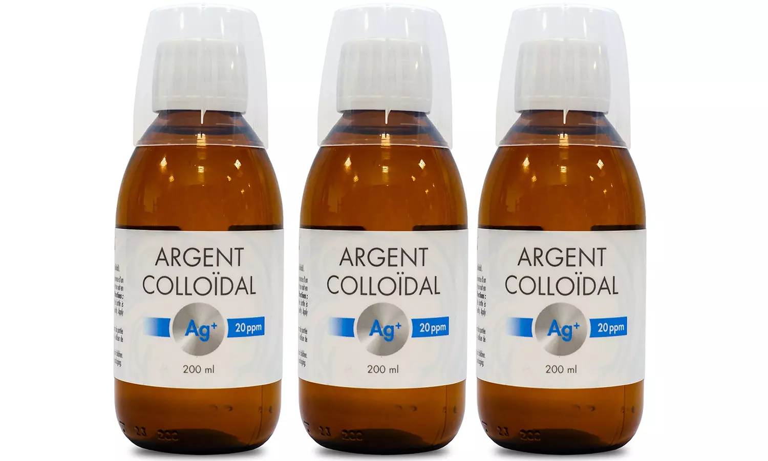 1, 2 ou 3 flacons d'argent colloïdal Nutri Expert de 200 ml - Image 3