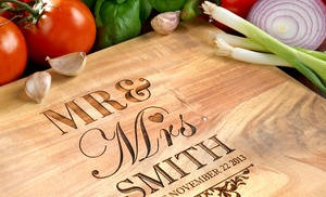 Personalised Cutting Board from Photobook Shop