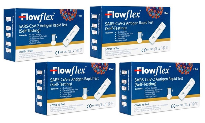 Image 7: Up to Five FlowFlex Rapid Lateral Flow Covid-19 Antigen Tests