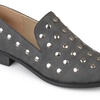 Image 2: Journee Collection Women's Pointed-Toe Stud Flat Shoes