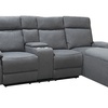 Image 3: Sorento Three Seater Fabric Corner Reclining Sofa 