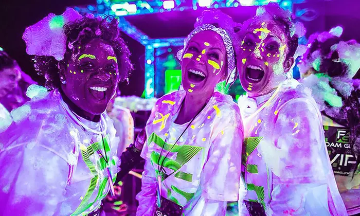Entry to the Foam Glow 5K on Saturday, April 29, at 8 p.m. - Primary Image