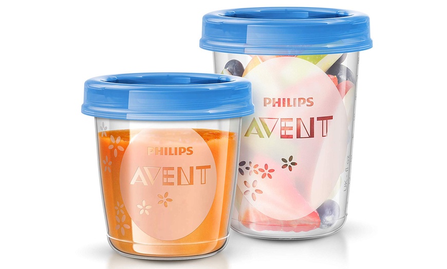 Image 1: Philips Avent Storage Cup Set