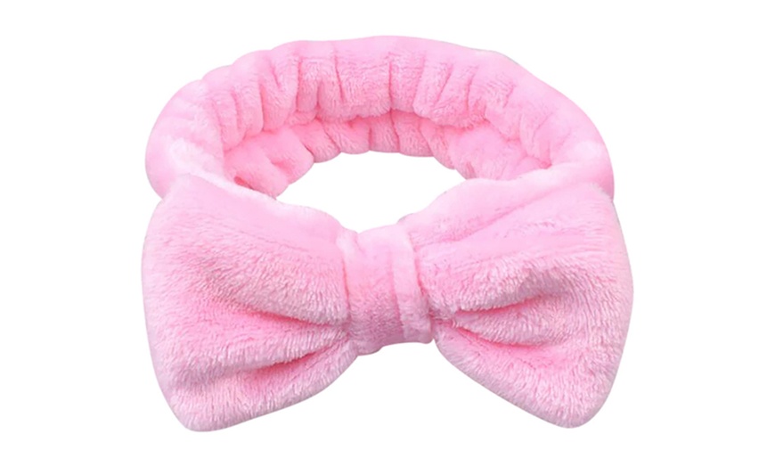 Image 5: Bow Plush Headband