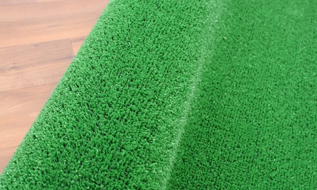 Césped artificial permeable y resistente a los rayos UV de Fortero: 1100 x 200 cm