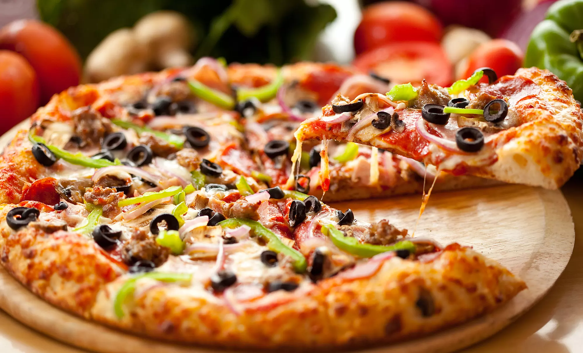 Two Large Pizzas or Pizza, Sandwiches, and Appetizers for Delivery or Takeout from Tarantino (Up to 50% Off)  - Primary Image