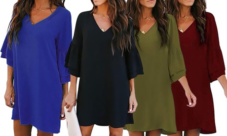 Abito da donna, disponibile in 3 taglie e 4 colori