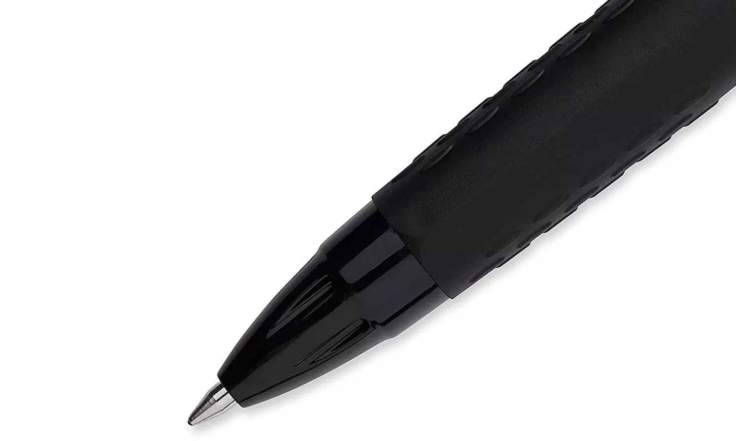 Uni-Ball Signo 207 BLX Red-Black Ink Medium-Point Retractable Gel Pens (12-Pack) - Image 2