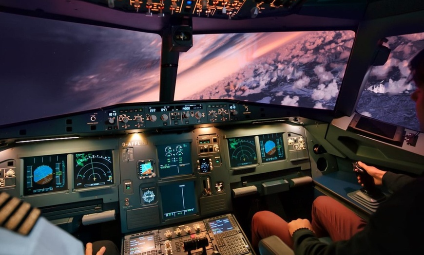 Image 3: Erlebe den Nervenkitzel des Fliegens: Flugerlebnis im Simulator A320