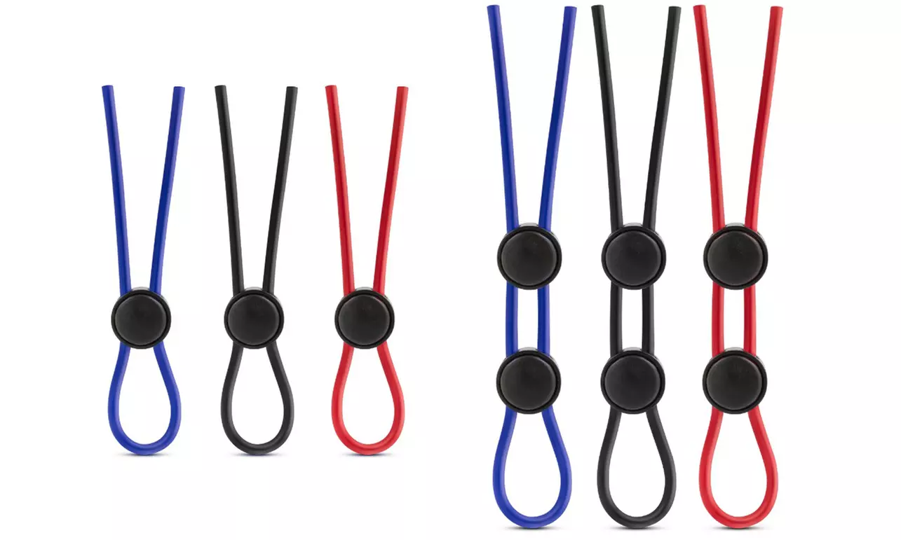 Stay Hard Silicone Single- or Double-Loop C-Ring - Primary Image