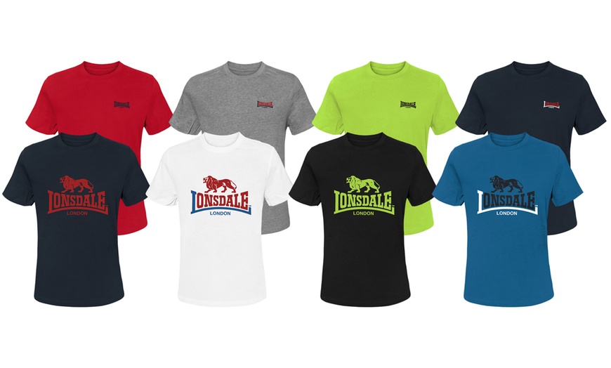 Image 1: Set da 2 T-Shirt da uomo Lonsdale