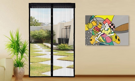 1 o 2 zanzariere magnetiche disponibili in 3 colori e dimensioni