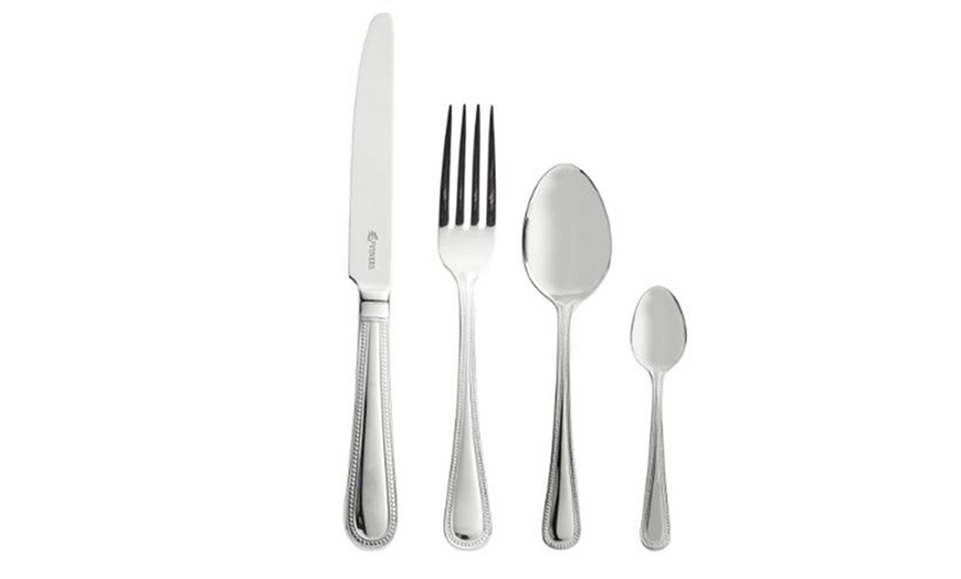 Image 5: Viners Bead Cutlery Set