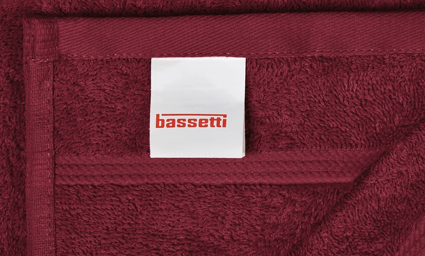 Image 22: Set di 5 asciugamani Bassetti grammatura 480gr