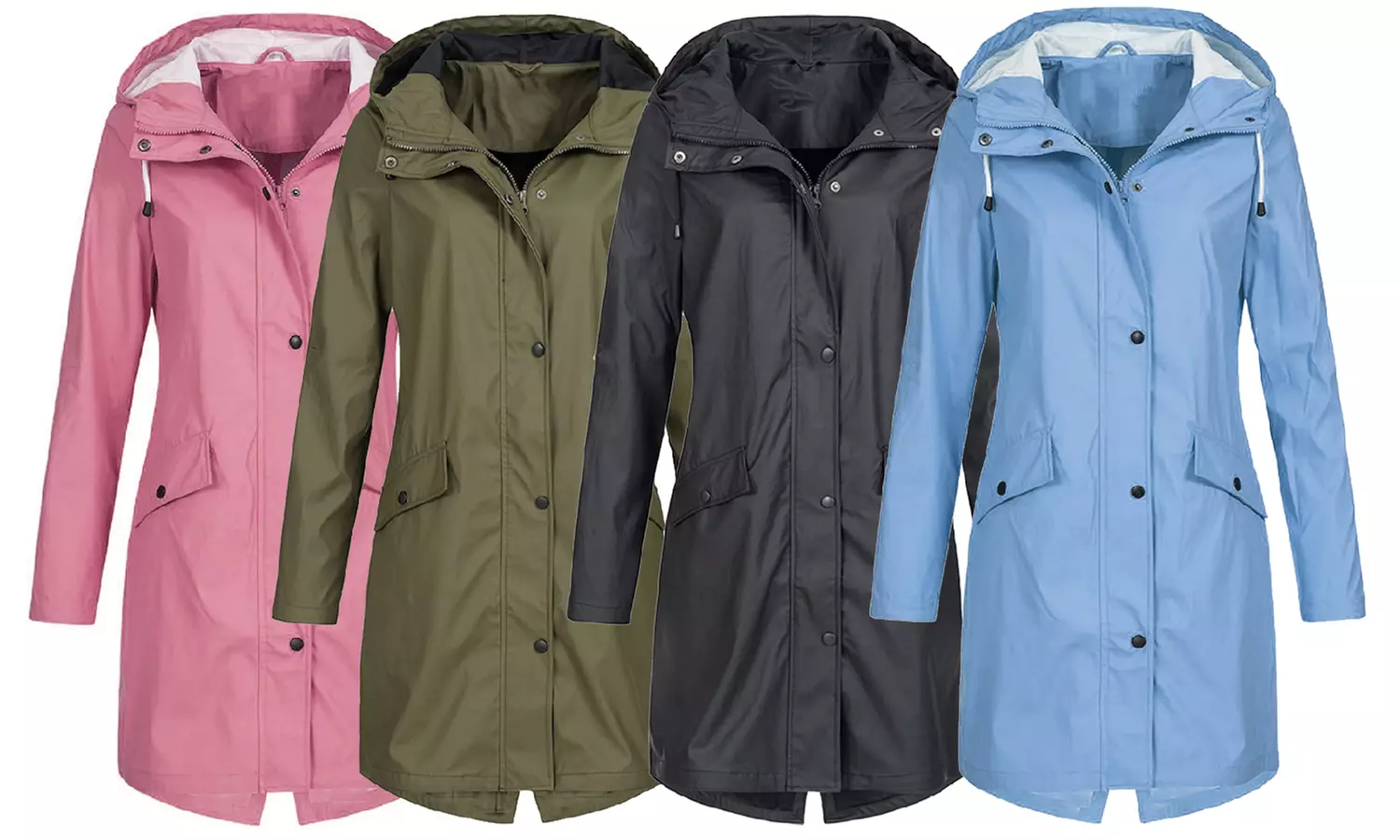 Ciré / coupe vent femme avec capuche Alice - Primary Image