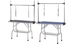  PawHut Pet Grooming Table 